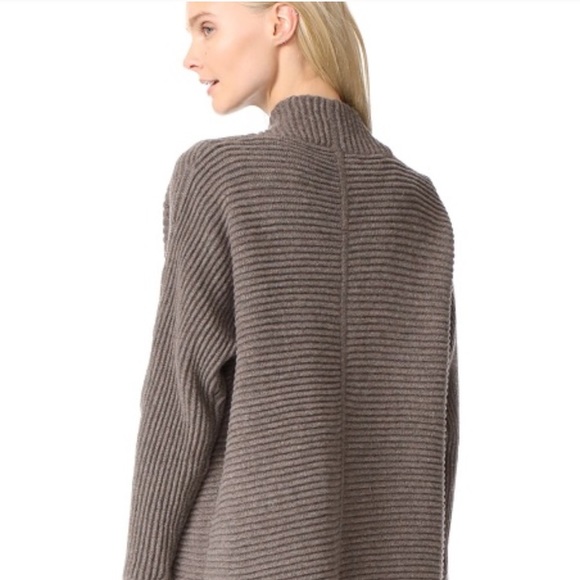 [MADEWELL] Fulton sweater coat in heather mink - Picture 4 of 8